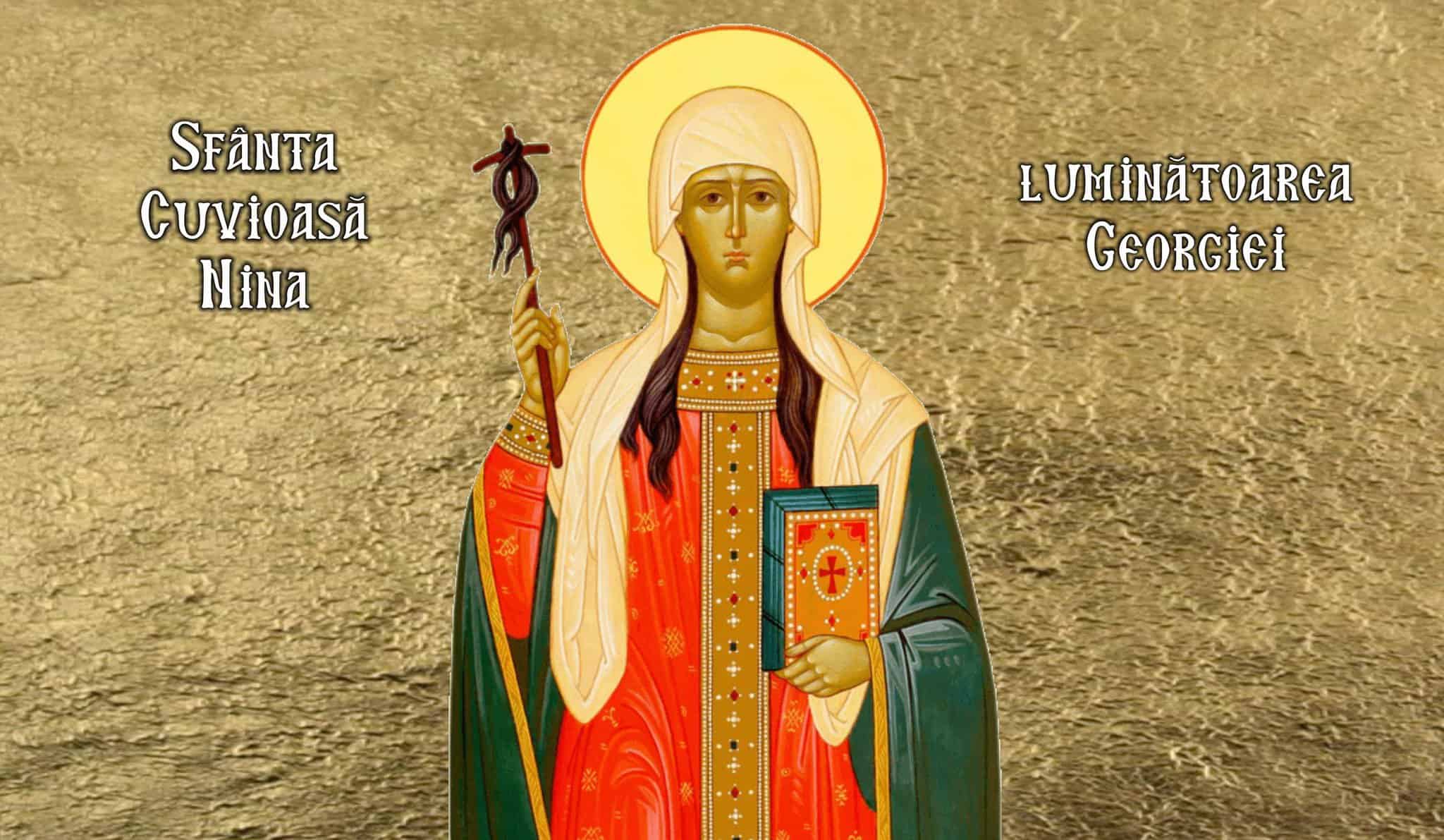 Calendar ortodox 2026: Ziua Sfintei Cuvioase Nina, sărbătoare cu semnificație aparte