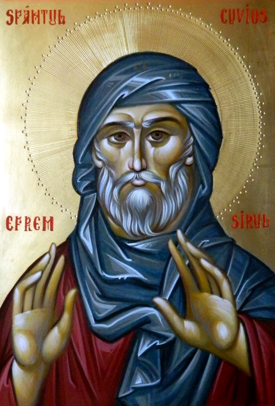 Sfântul Cuvios Efrem Sirul, exemplu de smerenie și credință pentru botoșăneni