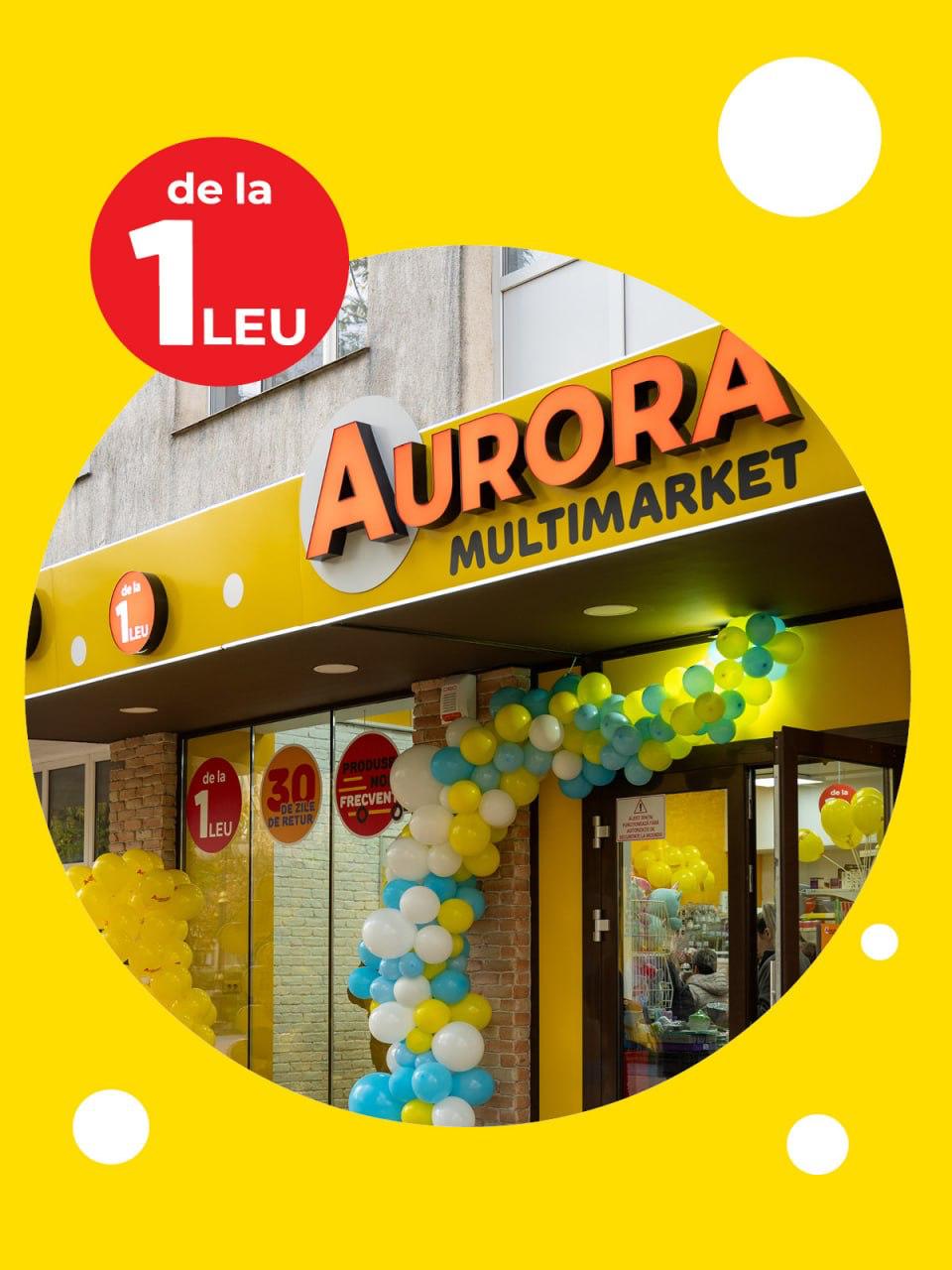 Rechizite școlare de la 1 leu în Aurora Multimarket!