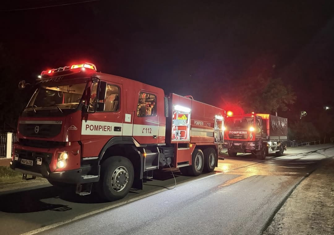 O saună a luat foc în această dimineață, pompierii chemați urgent