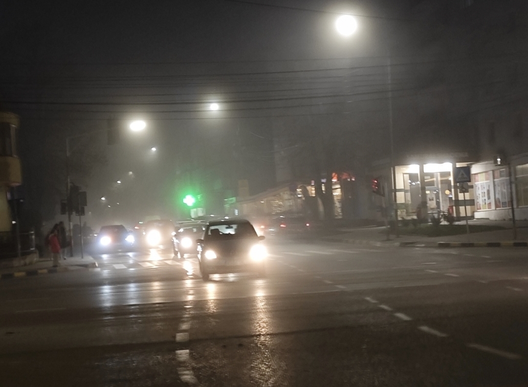 O nouă dimineață cu Cod Galben de ceață