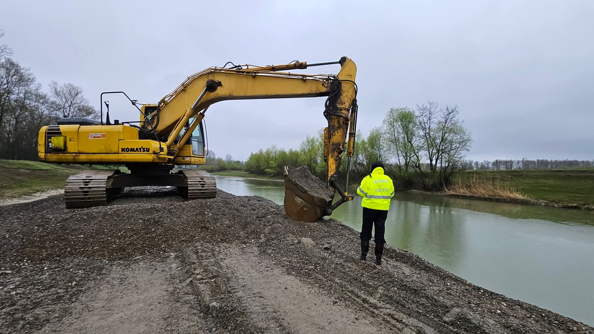 Control la o balastieră: Amendă de 1,5 milioane și activitate ÎNCHISĂ 