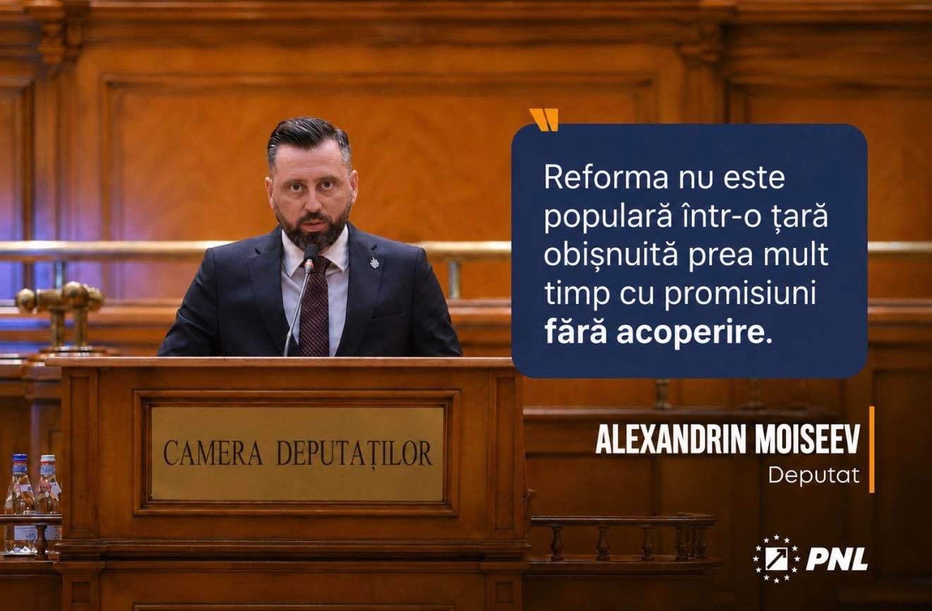 Deputatul Moiseev: România a fost prea mult timp condusă prin vorbe mari