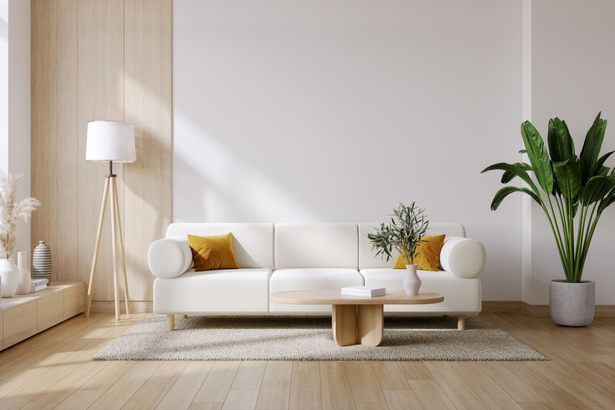 Cum să combini canapeaua albă cu alte piese de mobilier? 5 recomandări 