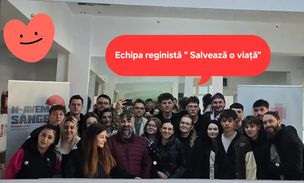 Gest impresionant la Dorohoi: Elevii de la Liceul Regina Maria au donat sânge pentru a salva vieți