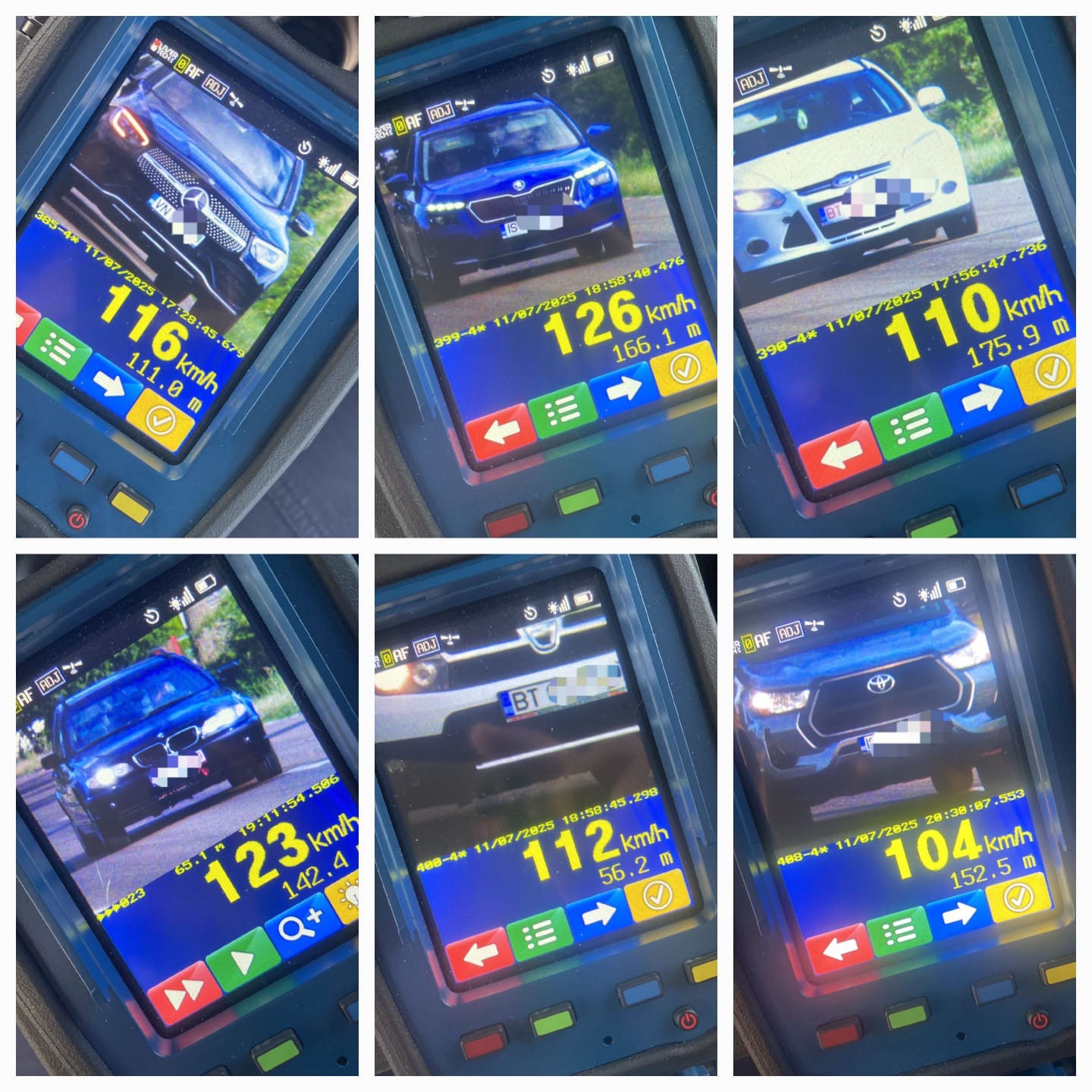 Rafală de permise reținute pe un drum periculos: 45 de șoferi  au fost prinși într-o singură zi