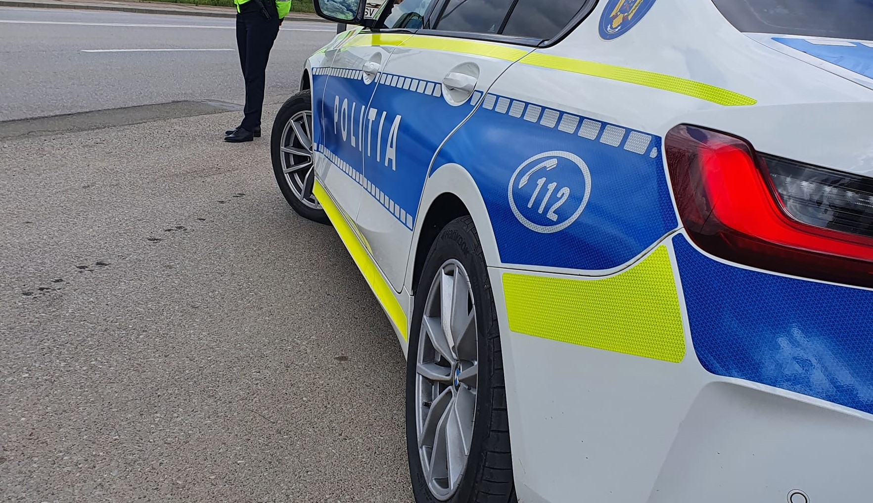 Bărbat AMENDAT de polițiști după o vizită la municipiu