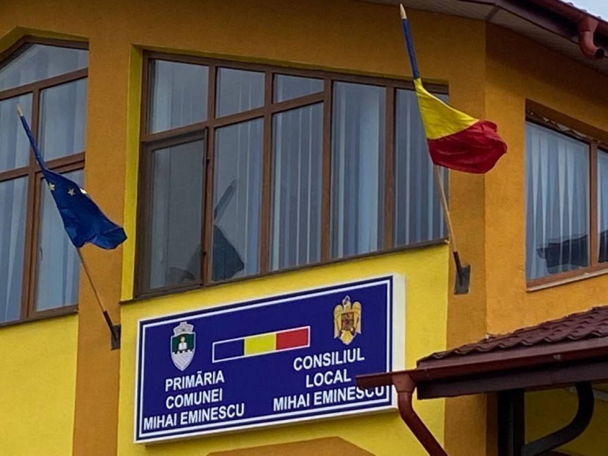 COMUNICAT Primăria comunei Mihai Eminescu și-a prezentat lista cu noi investiții 