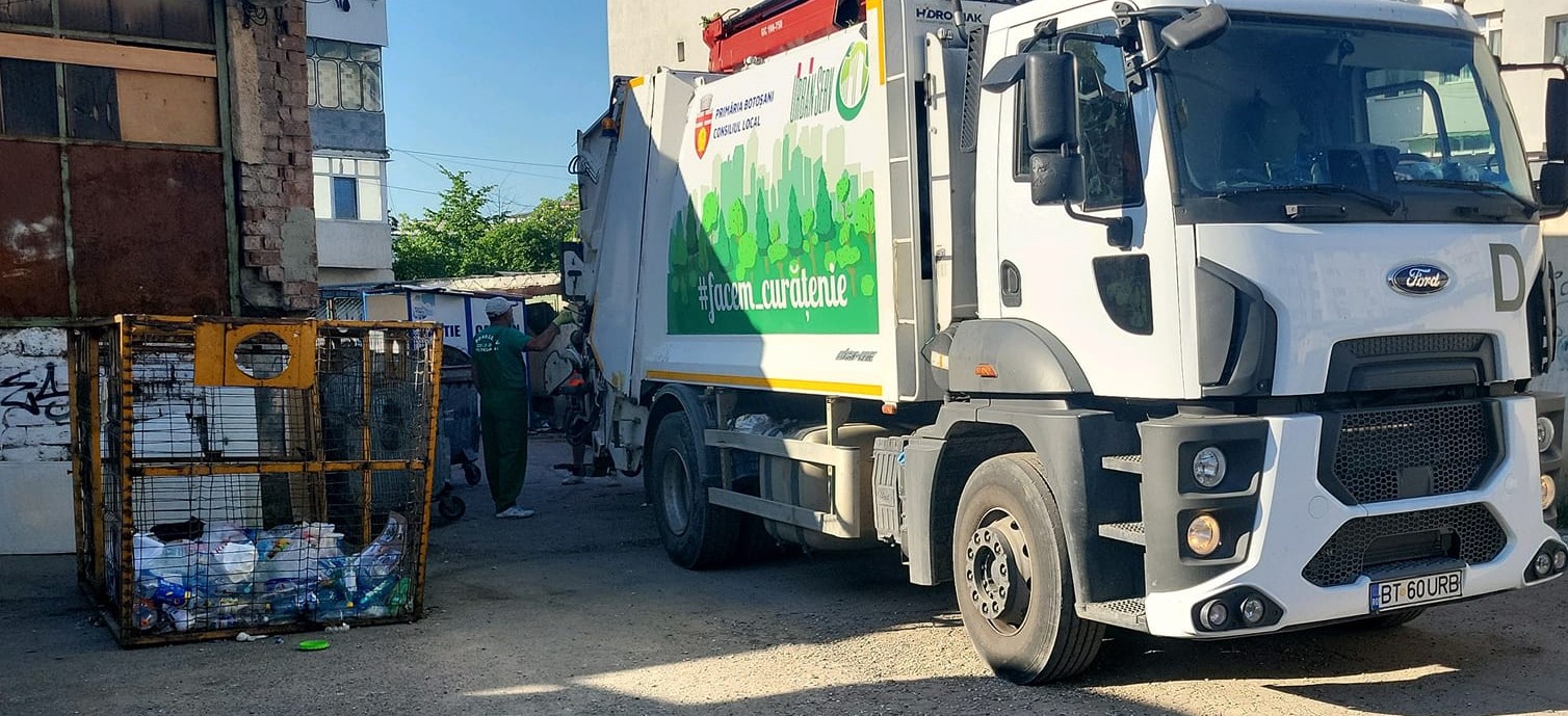 Urban Serv, ANUNȚ important pentru botoșăneni privind colectarea mai multor tipuri de deșeuri 
