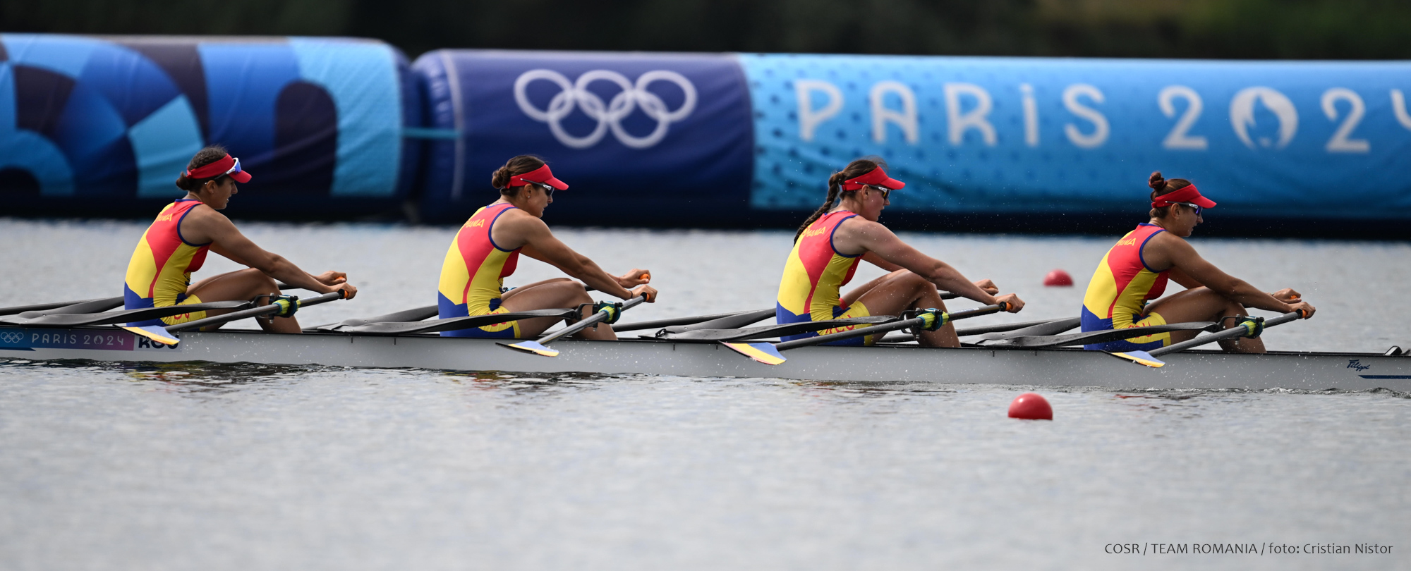 Botoșănencele Patricia Cireș și Andrada Moroșan, alături de coechipiere, au câștigat Finala B la patru vâsle feminin