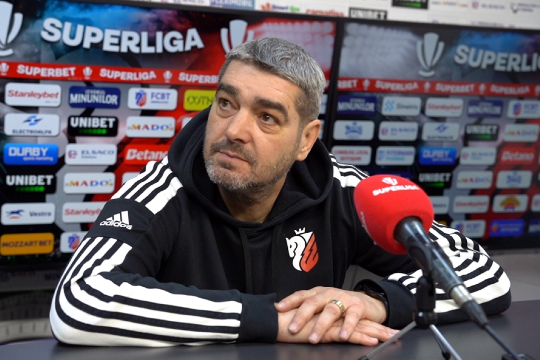 Liviu Ciobotariu, după remiza cu Poli Iași: Sunt puțin dezamăgit de rezultat