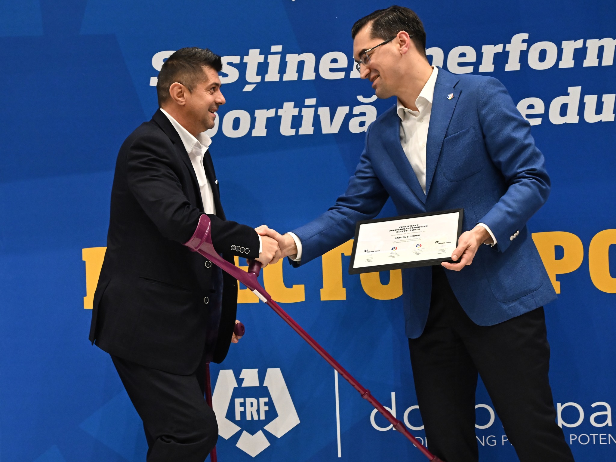 Daniel Șchiopu a devenit director sportiv cu acte în regulă