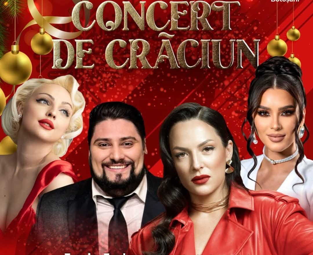 Două concerte de Crăciun la Filarmonica Botoșani, ultimele locuri disponibile: Cel mai frumos cadou pentru cei dragi