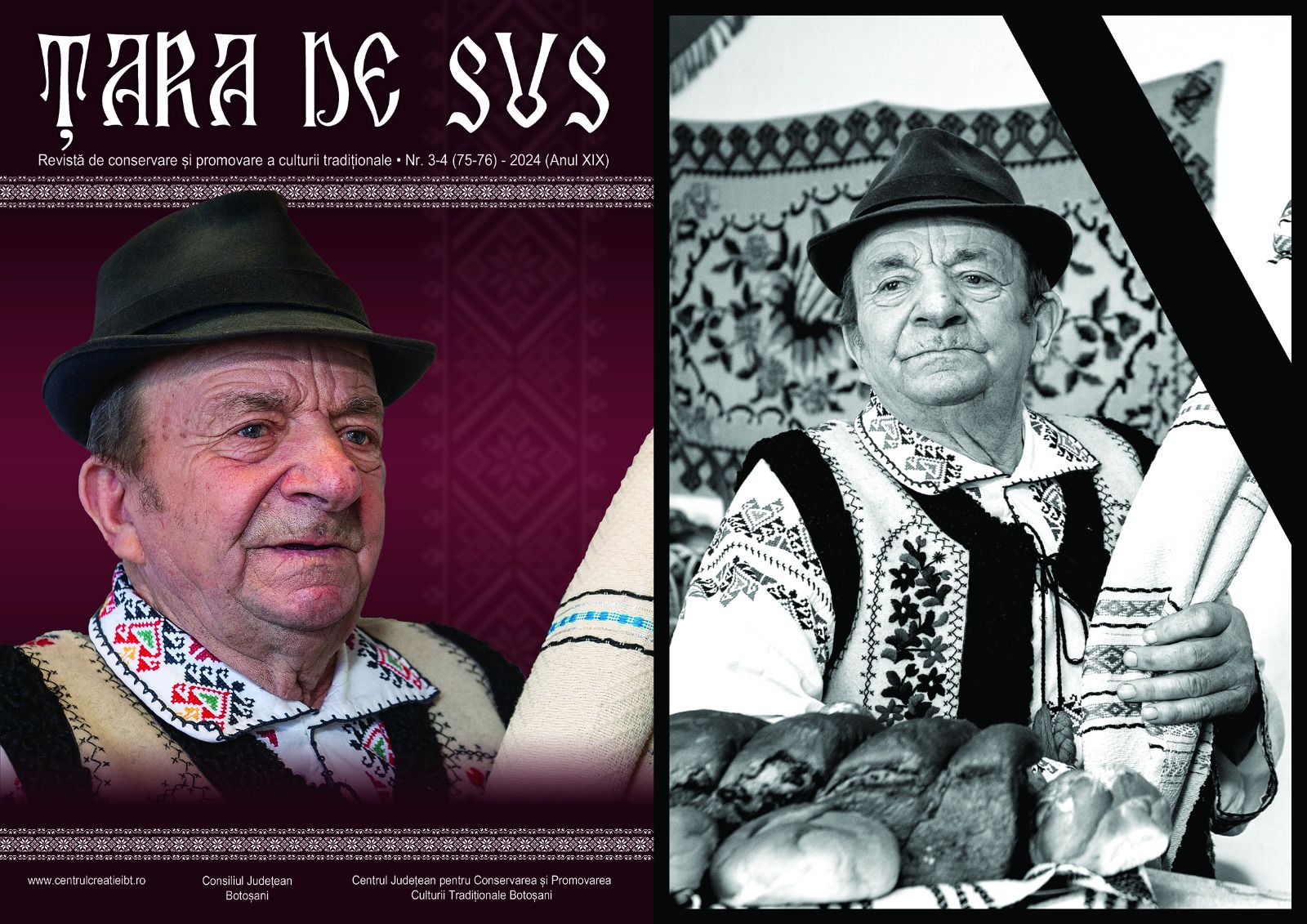 Dumitru Gânga, Tezaur Uman Viu al județului Botoșani a trecut la cele veșnice