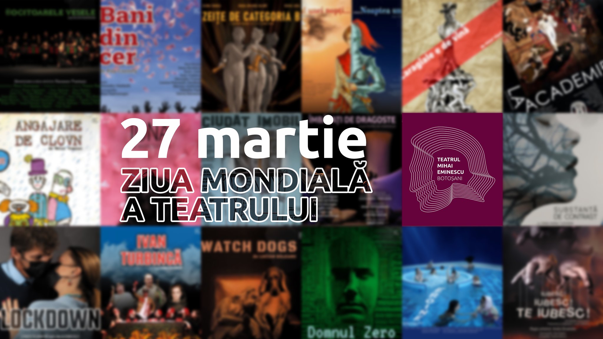 Ziua Mondială a Teatrului cu mesaj de mulțumire transmis la Botoșani: Ați râs și ați plâns alături de personajele noastre