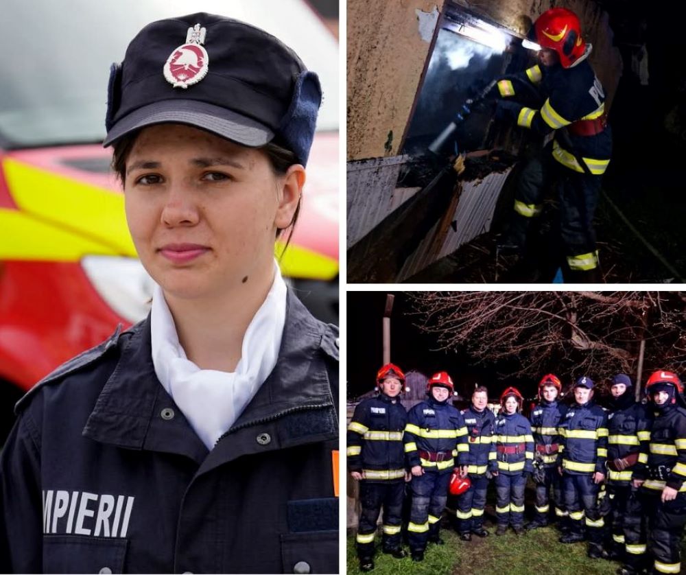 Tânăra curajoasă care a primit botezul focului: A simțit ce înseamnă să rămâi când alții fug, să fii lumină în mijlocul fumului