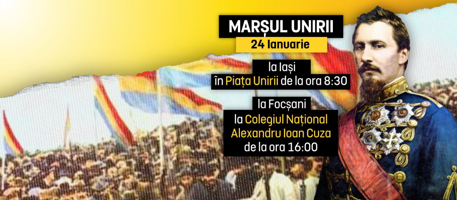 Senatorul Cătălin Silegeanu și deputatul Ariadna Cîrligeanu invită botoșănenii la sărbătoarea Micii Uniri de la Iași