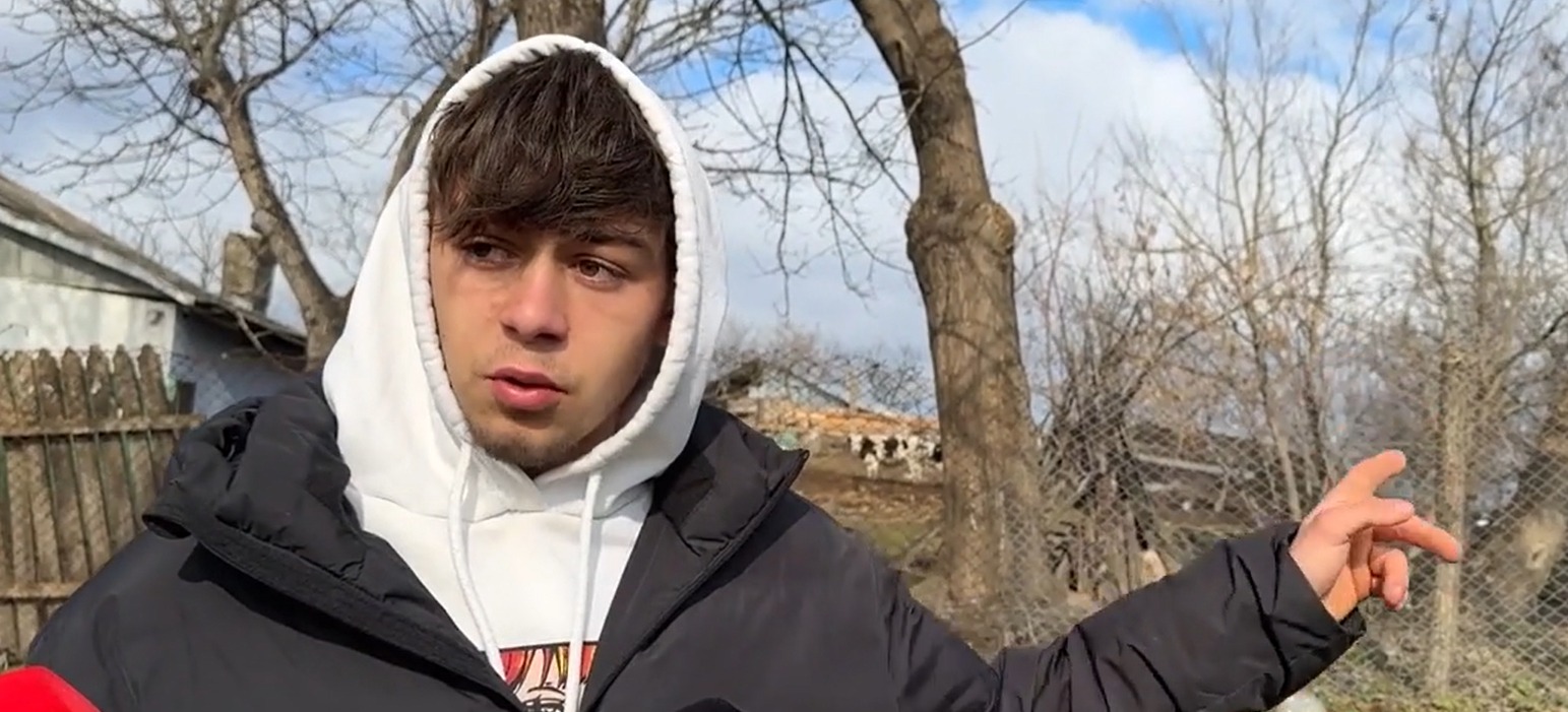 El este tânărul care a oferit polițiștilor dovezile în cazul Carasa: Marian are doar 18 ani și un curaj cât toată Moldova