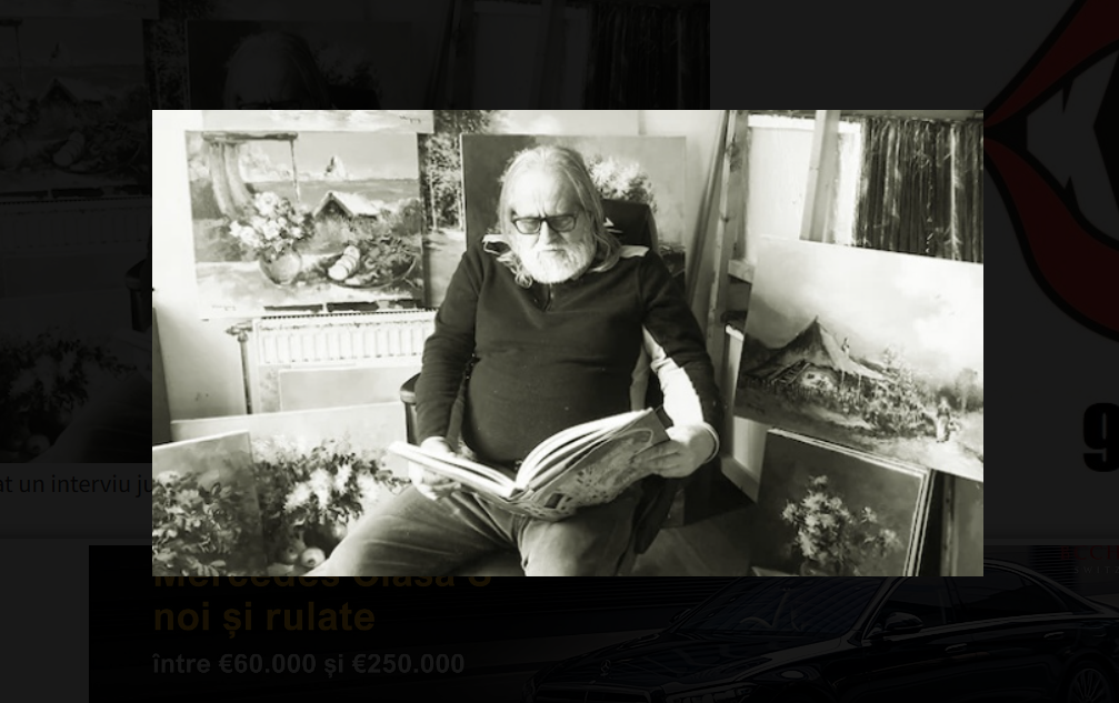 a murit pictorul geo ungureanu