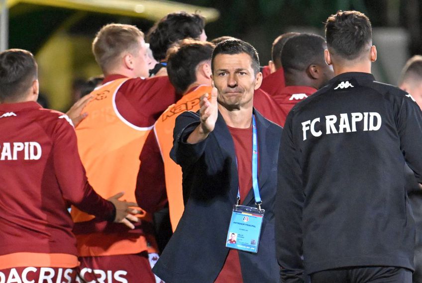 Gâlcă, vești proaste pentru Rapid: Absență de marcă cu FC Botoșani