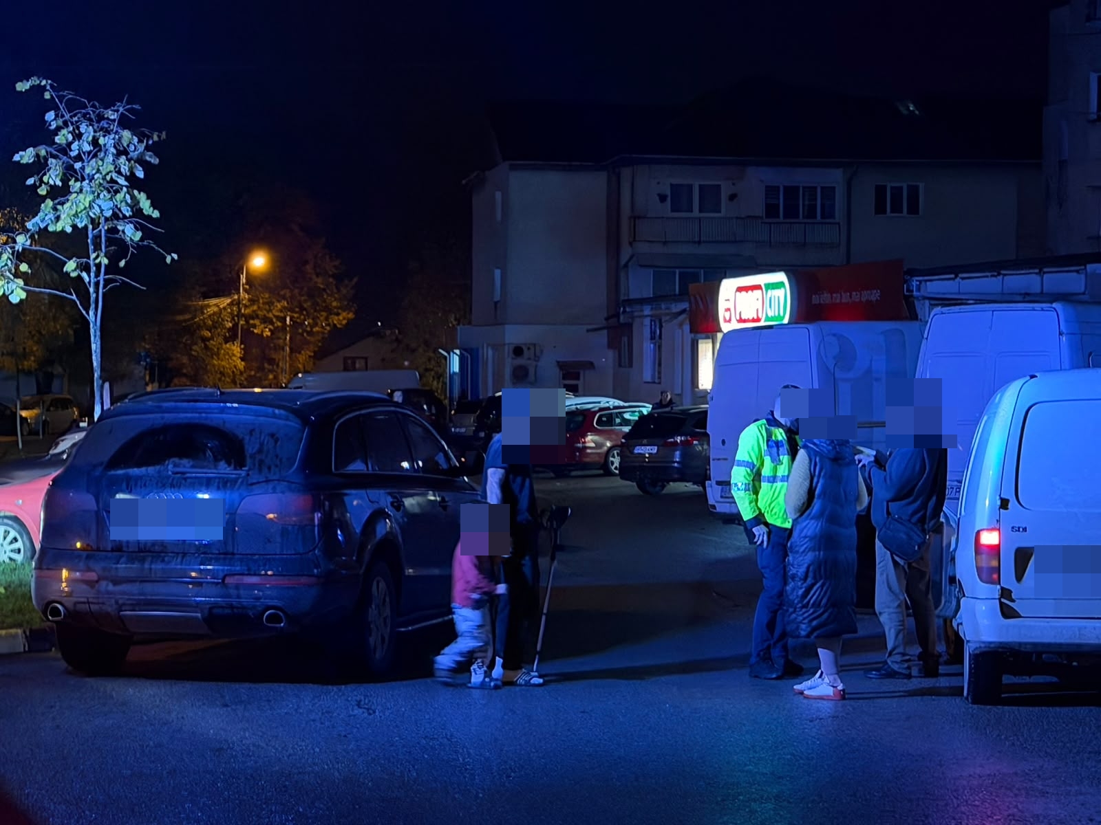 accident ciudat in parcul tineretului