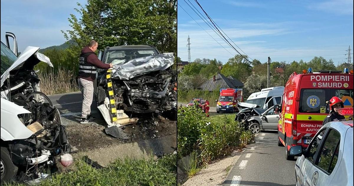 accident cu 10 raniti Maramures.