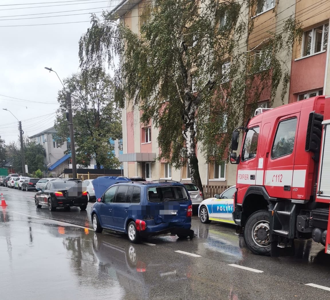 accident cu un ranit