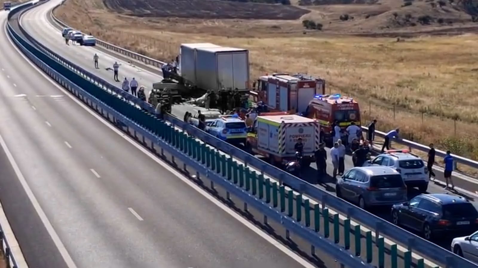 accident cu trei morti
