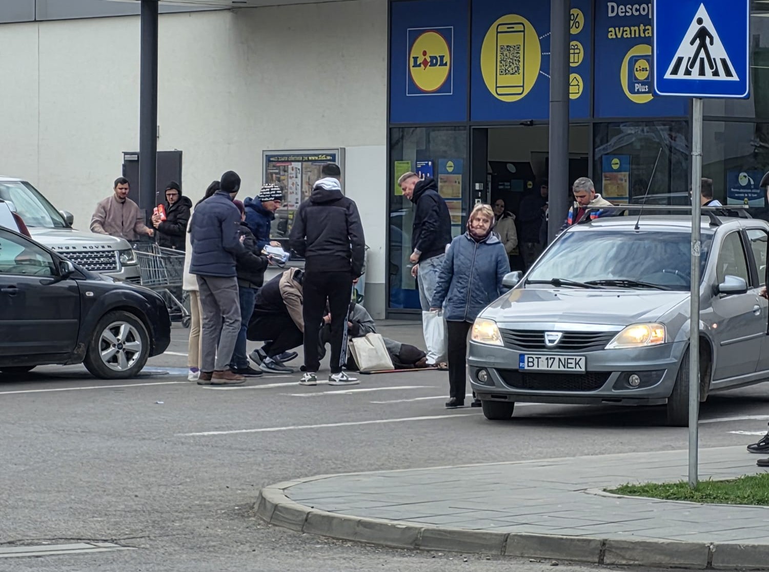 accident in parcare lidl