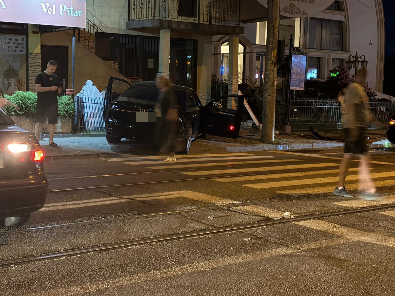 accident in trafic.