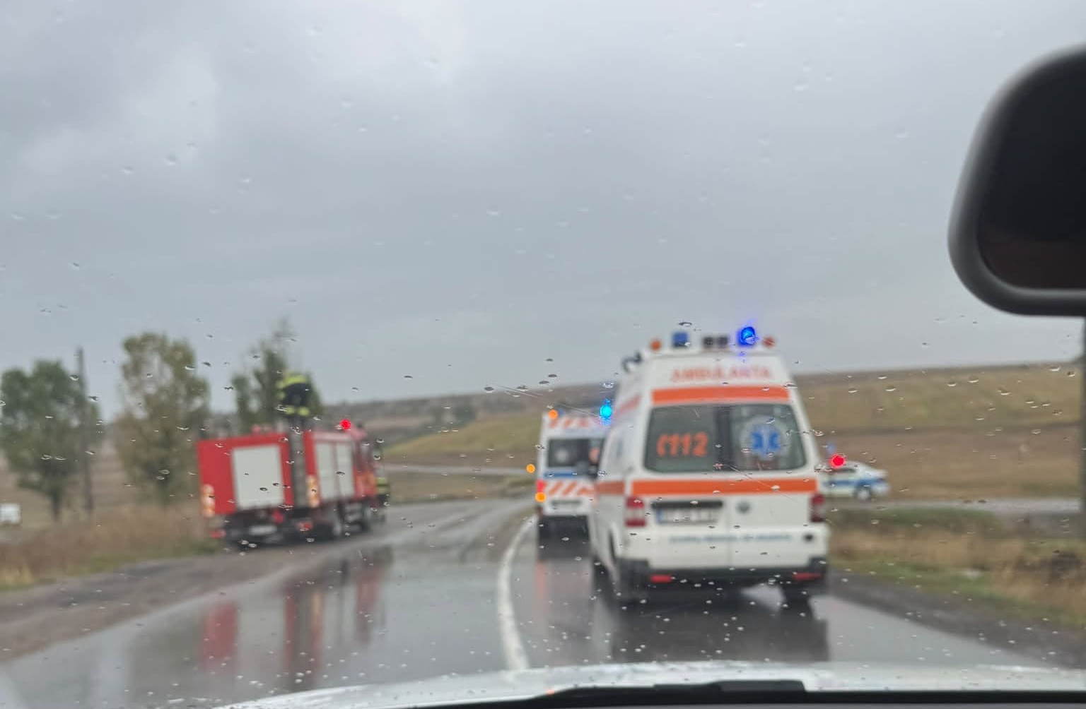 accident la botosani, o femeie ranita