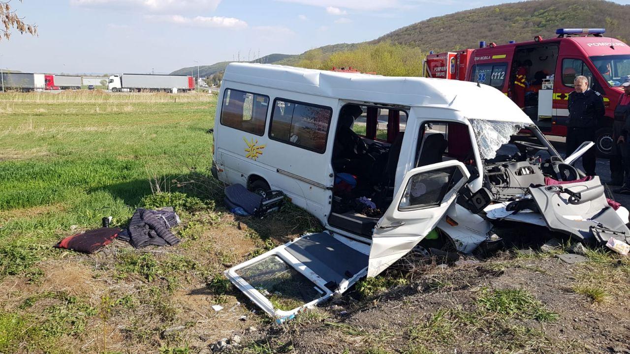 accident microbuz