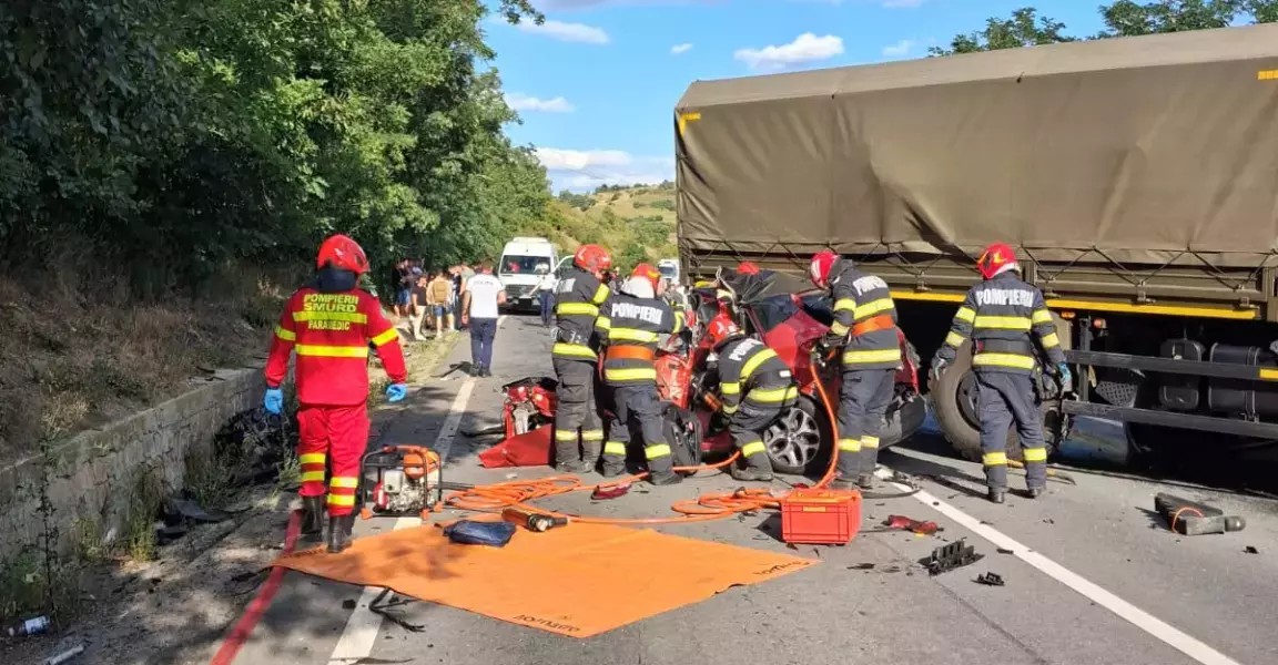 accident cu trei morti
