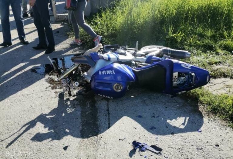 Motociclist de 19 ani rănit în accident rutier pe Șoseaua Iașului 