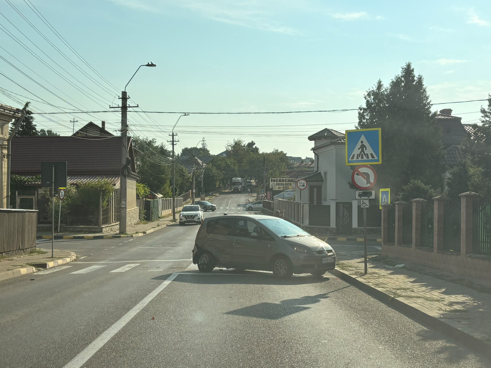 accident pe strada petru rares