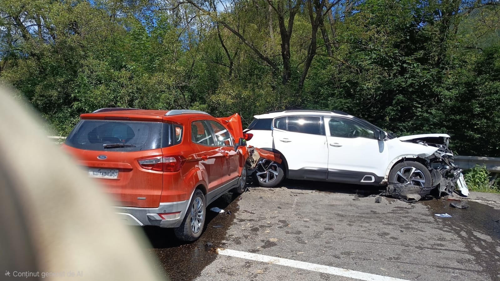 Doi botoșăneni s-au izbit cu mașinile la Pojorâta:CUM s-a produs nenorocirea