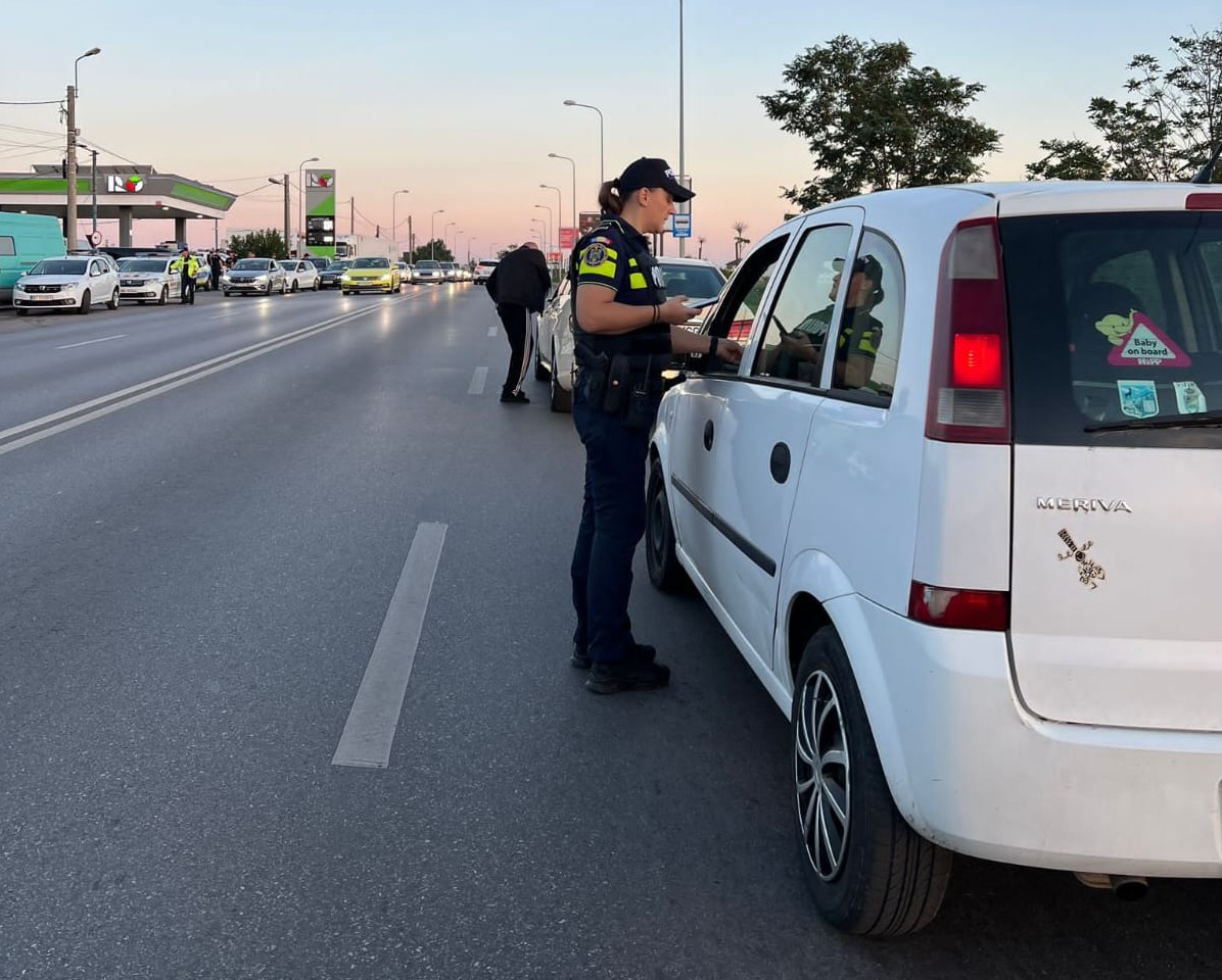 Șoferi băuți și grăbiți, scoși din trafic: Polițiștii au aplicat amenzi usturătoare