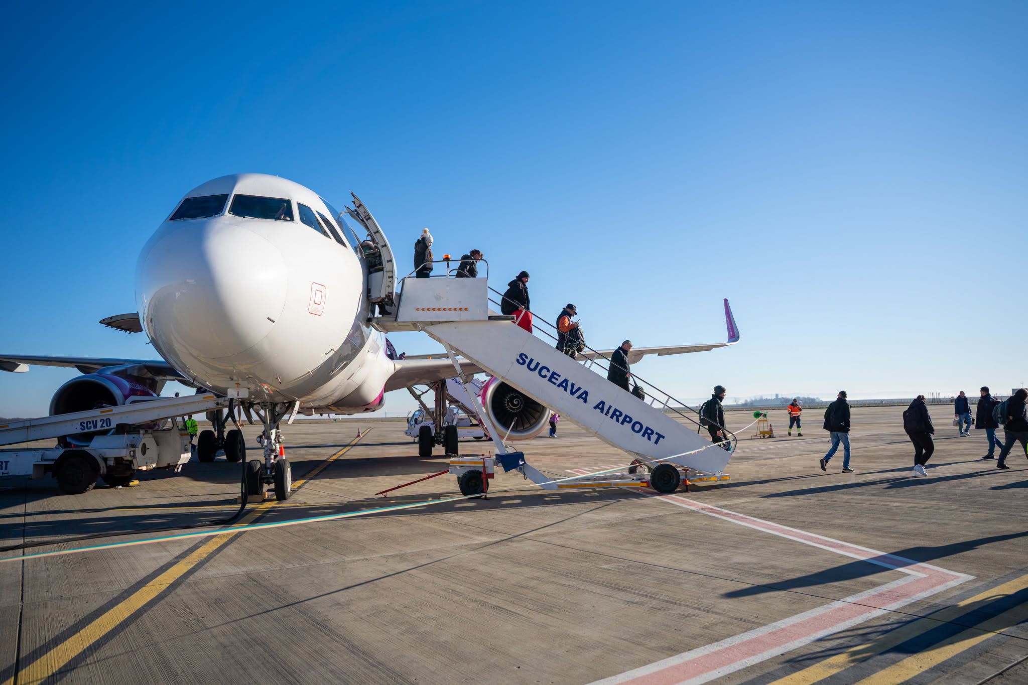 record de pasageri pe aeroportul suceava