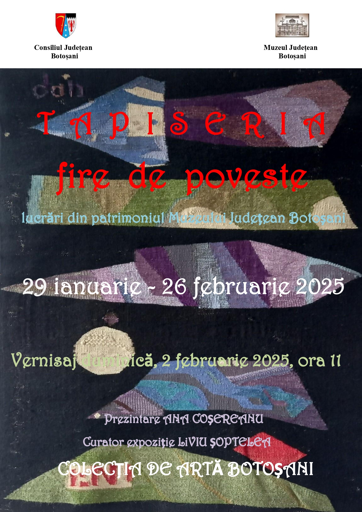 Vernisaj inedit la Botoșani: Lucrări vechi de jumătate de secol expuse la Muzeul Județean 