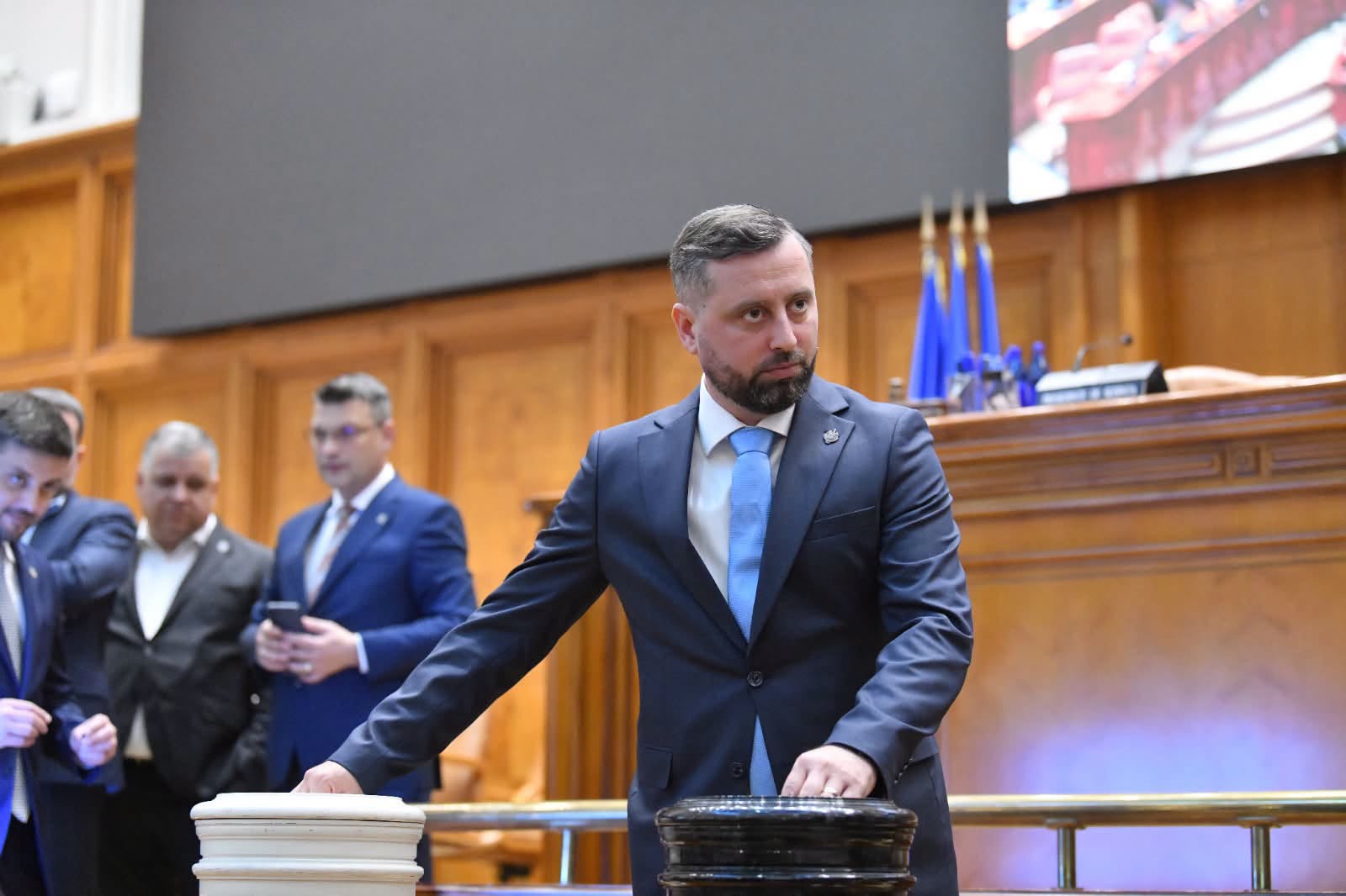Alexandrin Moiseev, dupa ce a votat guvernul