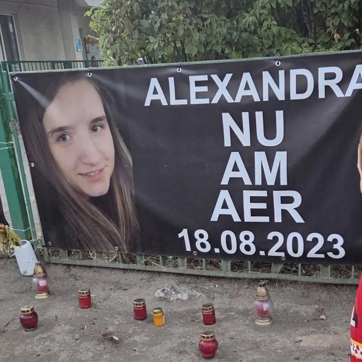 mesaj de revolta in cazul alexandra