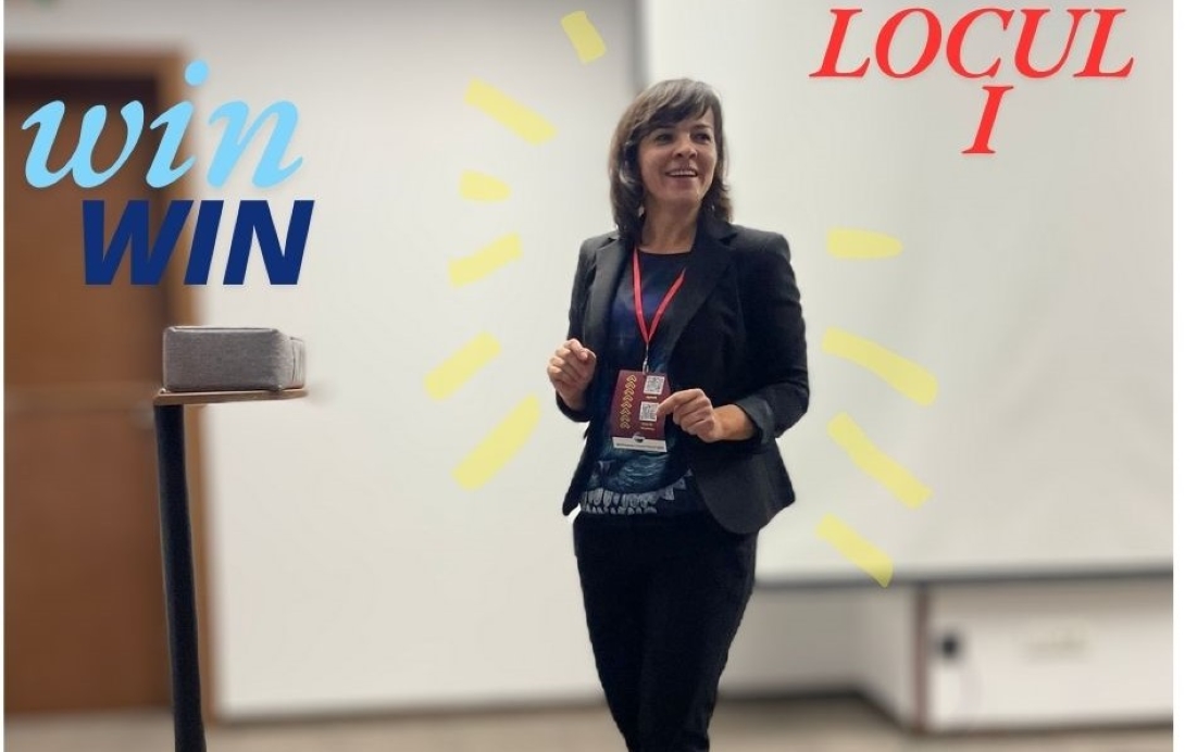 O botoșăneancă este cea mai bună din țară la un concurs cu discursuri improvizate în limba engleză