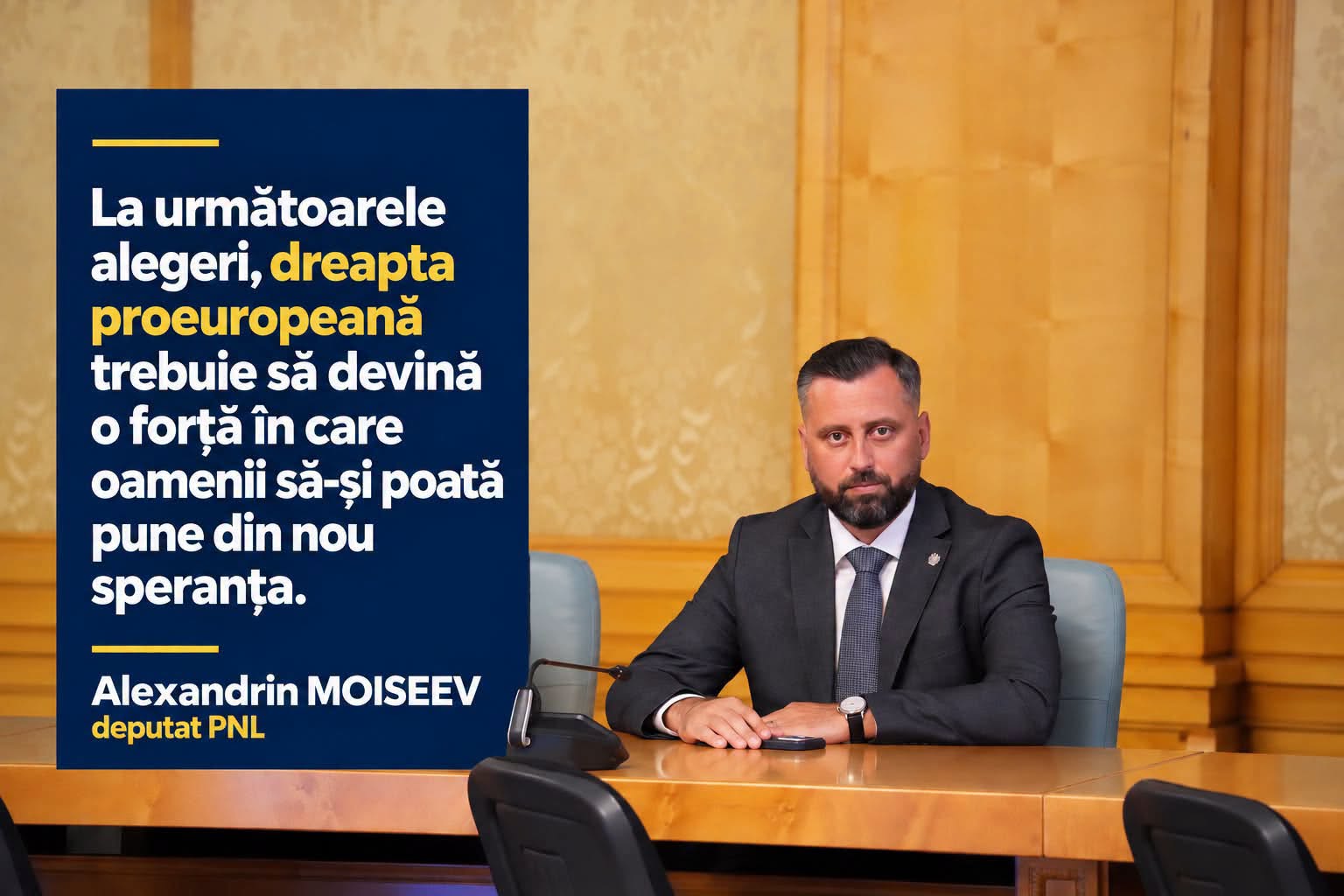 Alexandrin Moiseev, deputat PNL