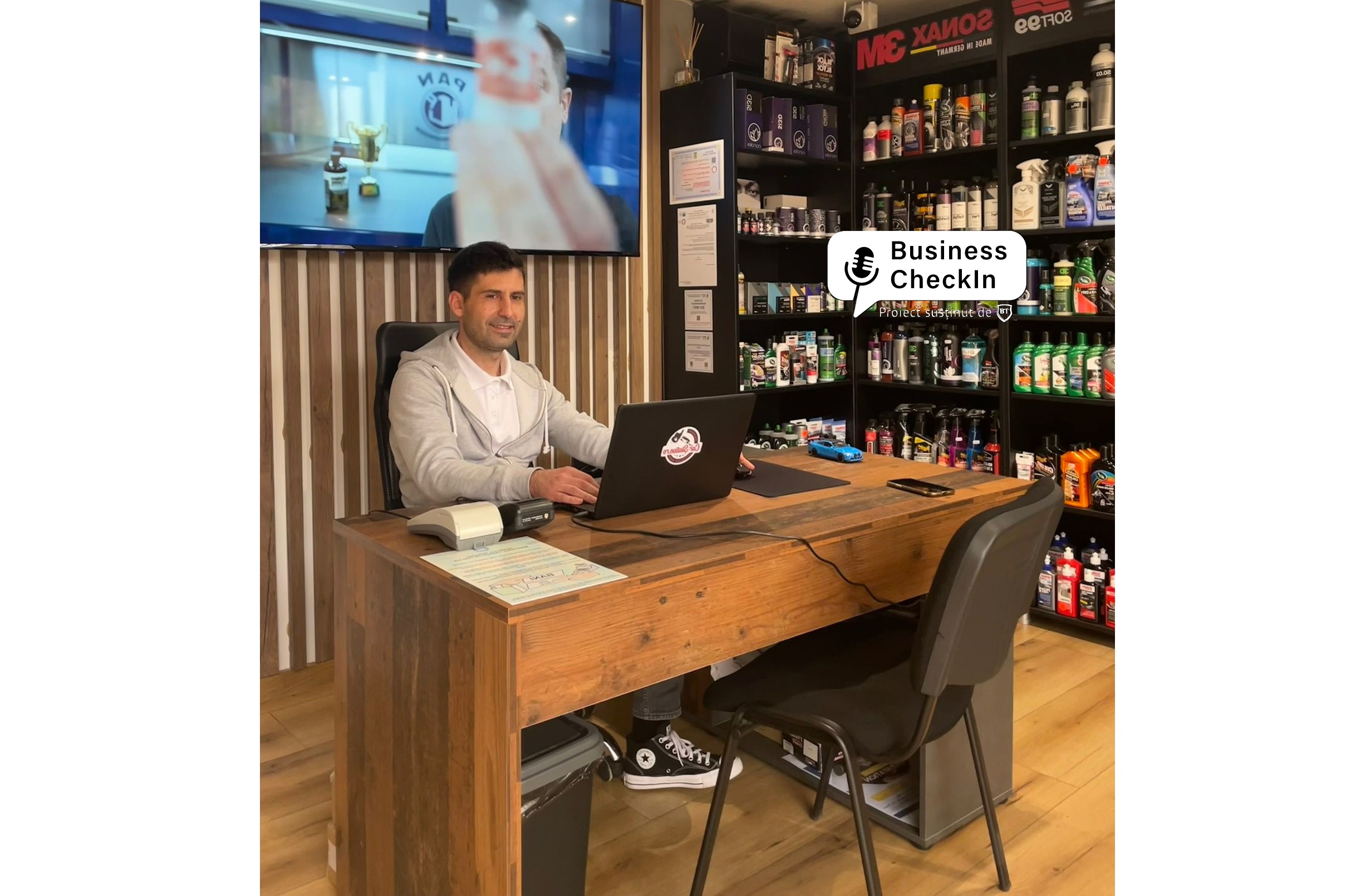 Afacerea pornită dintr-o spălătorie auto: Cum a transformat un craiovean pasiunea pentru mașini în profit