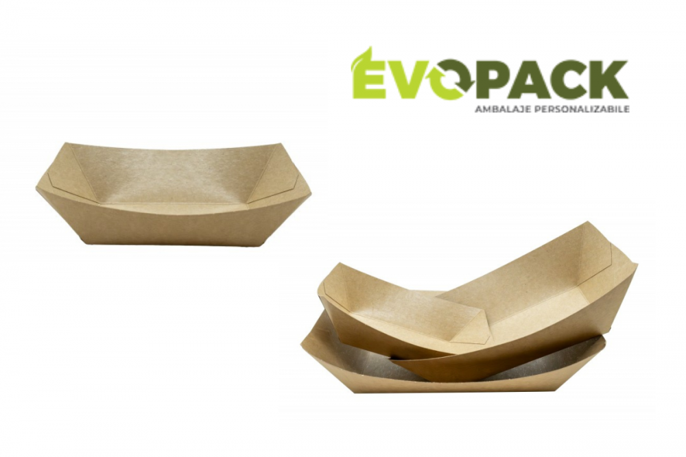 Cum aduc cutiile tip bărcuță kraft de la EVOPACK profit și eficiență afacerilor HoReCa din România?