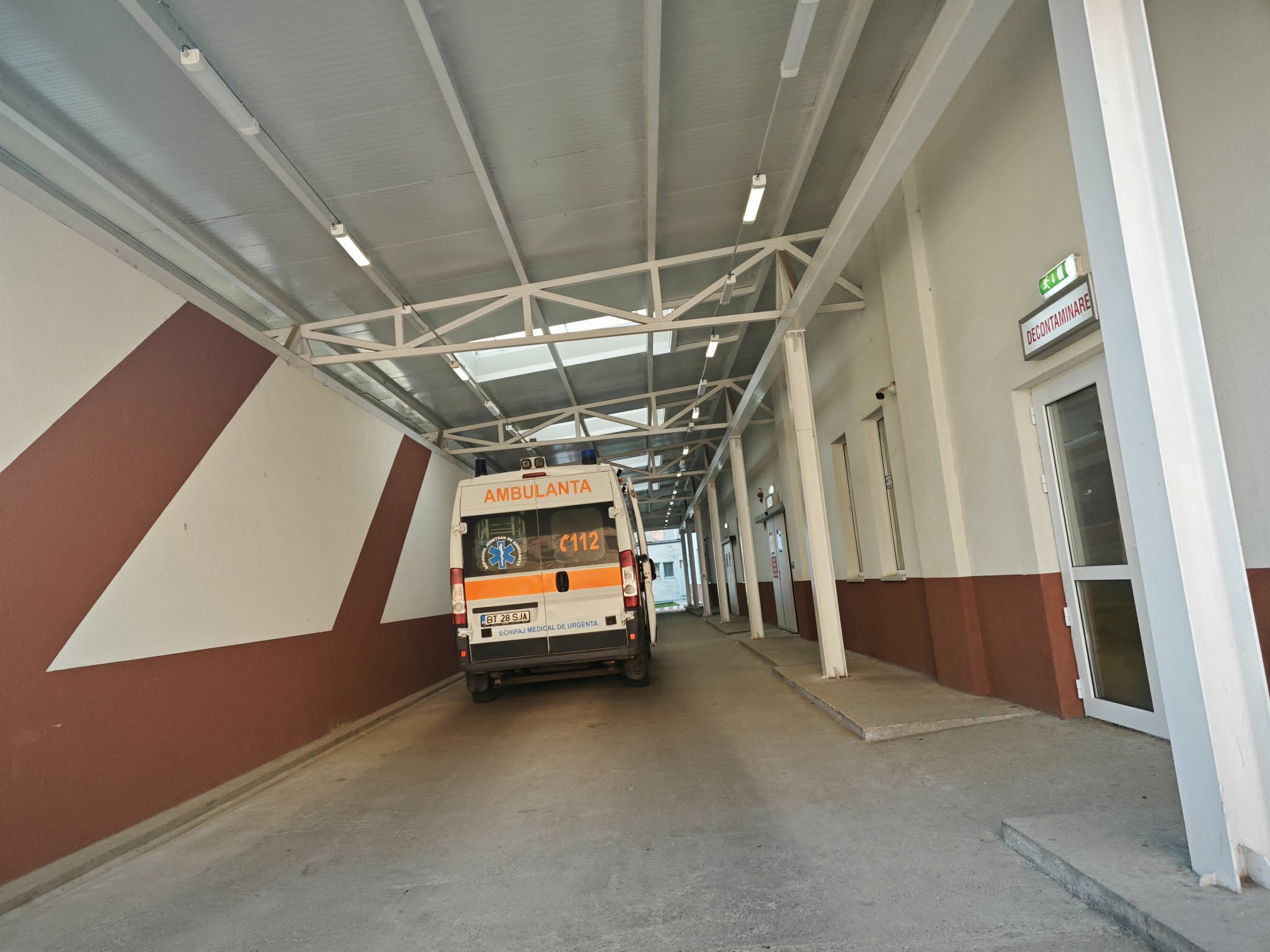 sofer ajuns la spital
