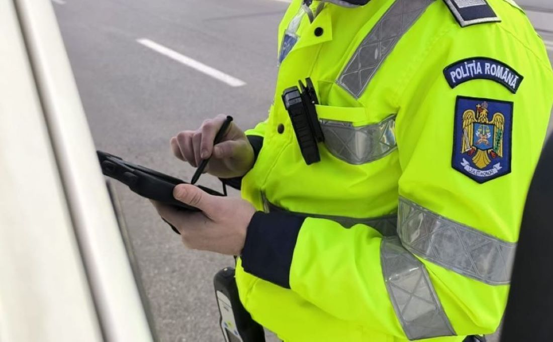 ASTĂZI: Șofer amendat cu 4.000 de lei, polițiștii i-au golit și mașina 
