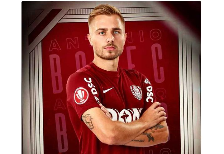 CFR Cluj s-a despărțit de Antonio Bosec, la doar trei luni după transfer