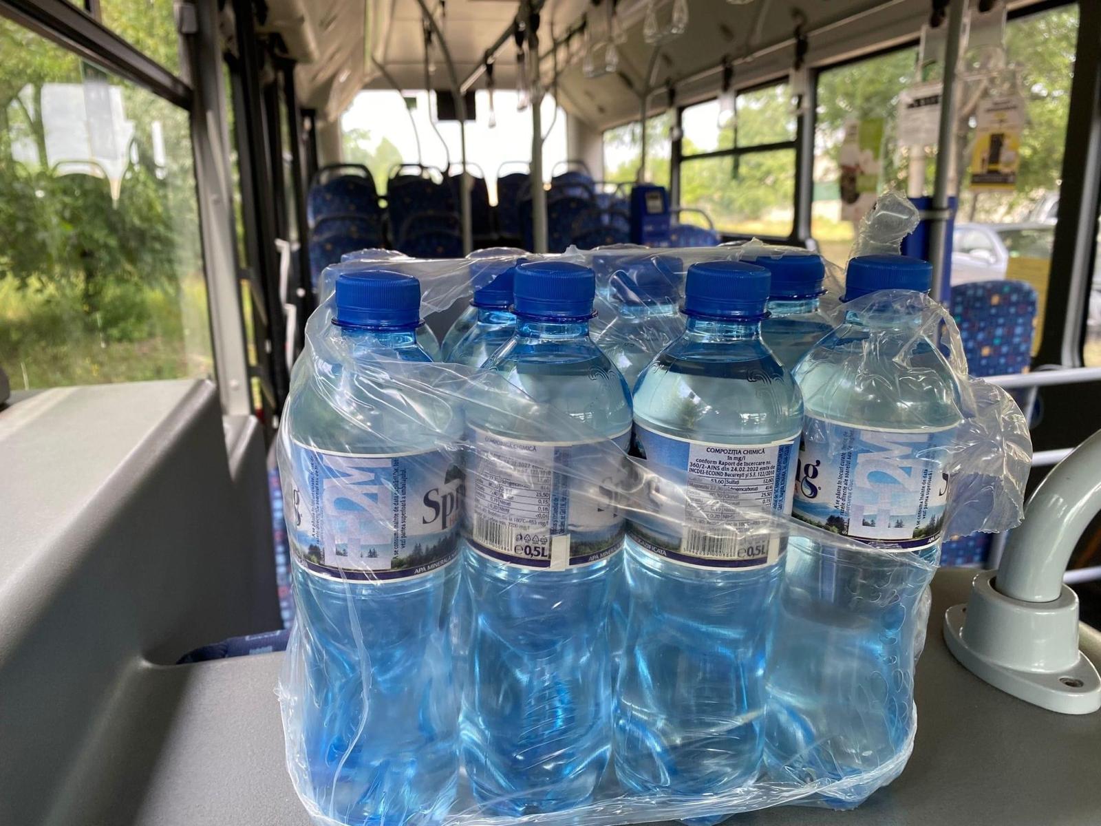 Un nou val de caniculă anunțat la Botoșani, Eltrans oferă apă călătorilor