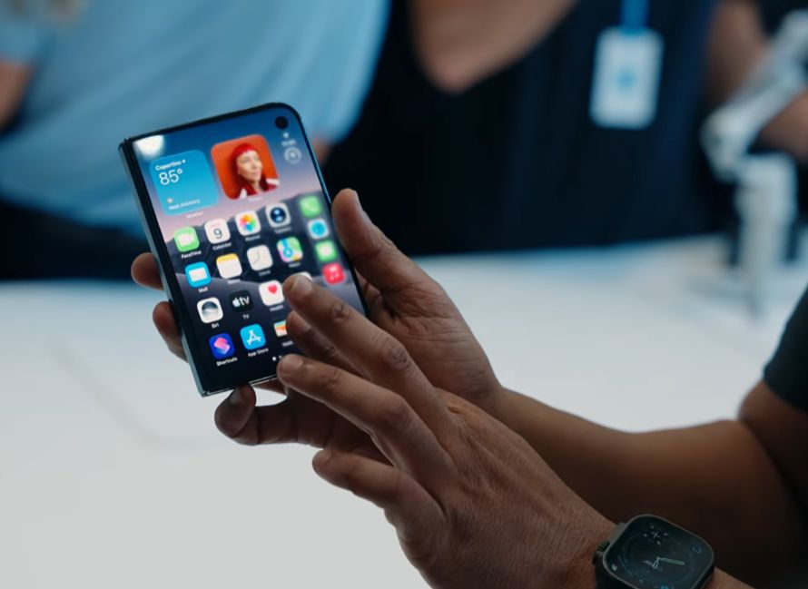 iPhone Duo va fi disponibil în două variante de culoare: alb și albastru închis. Cât spune Apple că ține bateria